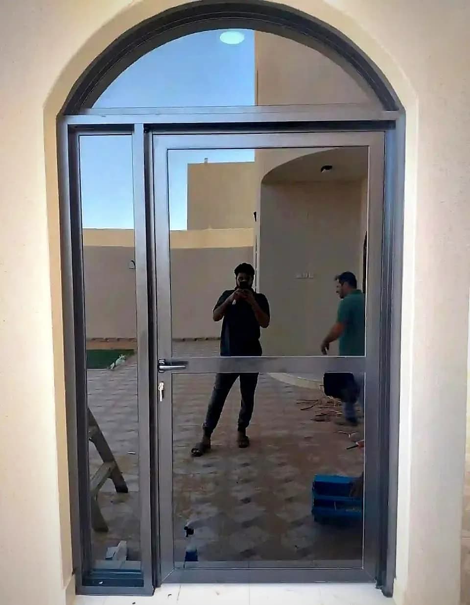 Arched Entrance Door